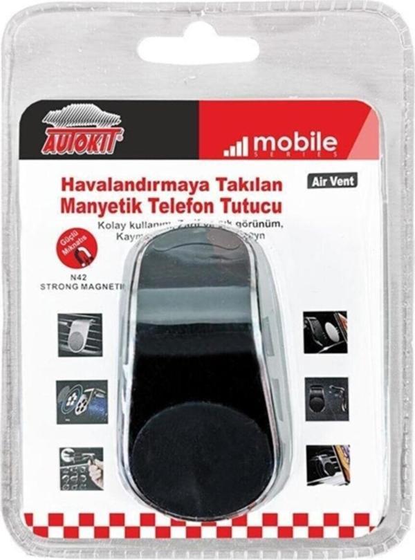 Autokit Havalandırmaya Takılan Manyetik Telefon Tutucu - Image 1