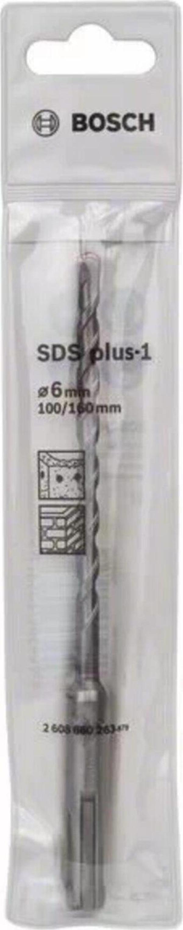 Bosch Sds Plus-1 Beton Delme Ucu 6mm 100/160 2608680263 - Image 1