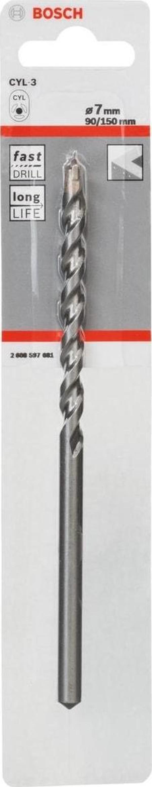 Bosch Cyl-3 7*150 Mm Beton Delme Ucu - 2608597681 - Image 1