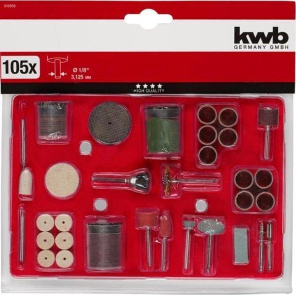 Kwb Mini Gravür Aksesuarları 105 Parça - Image 1