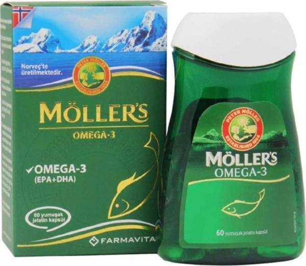 Möller's Omega-3 60 Yumuşak Kapsül - Image 1