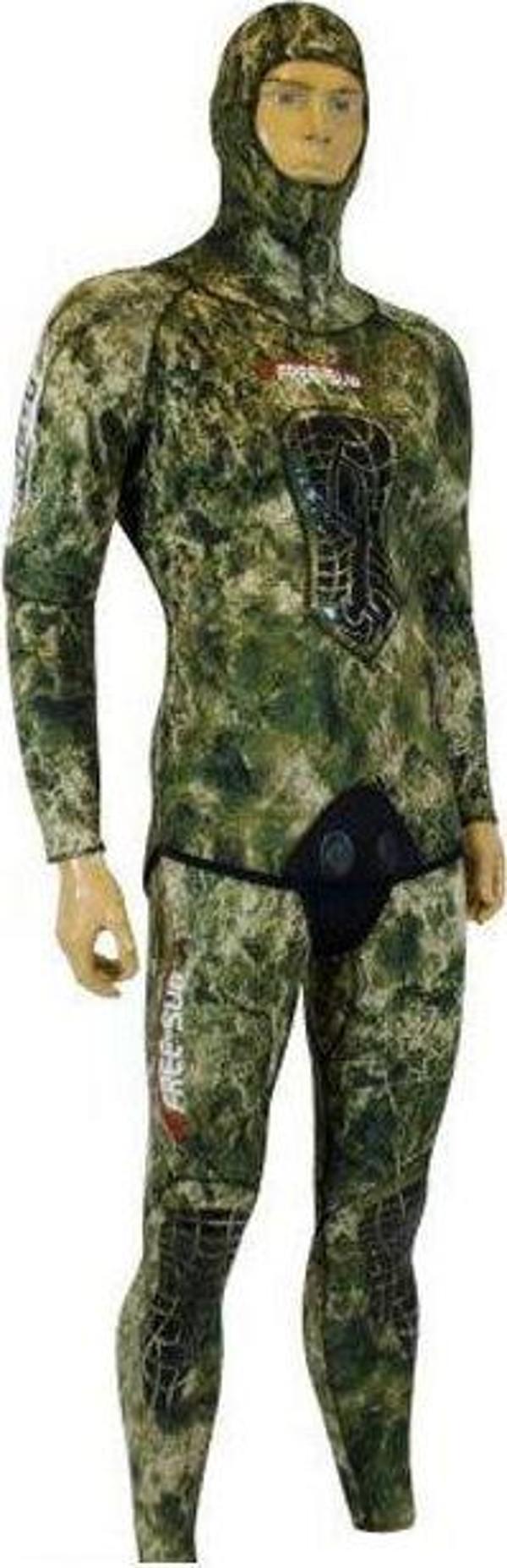 Free-Sub Expert Green Comfort 3mm Serbest Dalış Elbisesi - Image 1