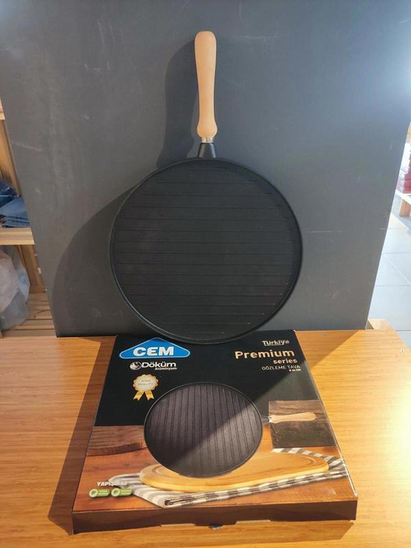 Cem Premium Döküm Gözleme Tavası 34 cm - Image 1