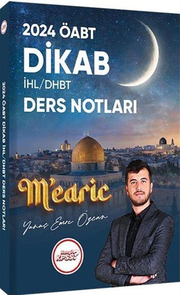 2024 ÖABT Emre Hoca Dikab İhl / Dhbt Mearic Ders Notları - Hangi Kpss Yayınları - Image 1