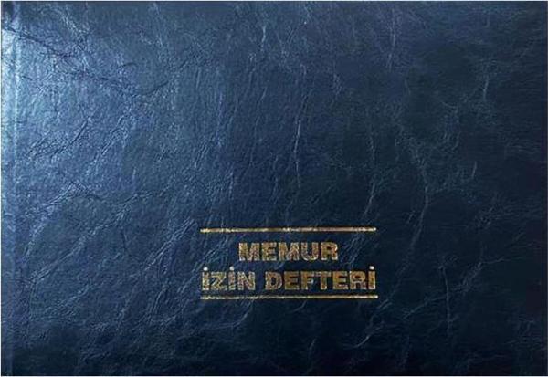 Gülpaş Memur İzin Defteri 17 X 24 Cm. 100 Yp. Suni Deri - Image 1