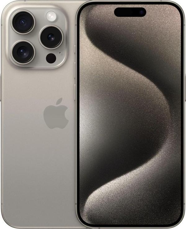 Apple iPhone 15 Pro 128 GB Natürel Titanyum (Apple Türkiye Garantili) - Image 1