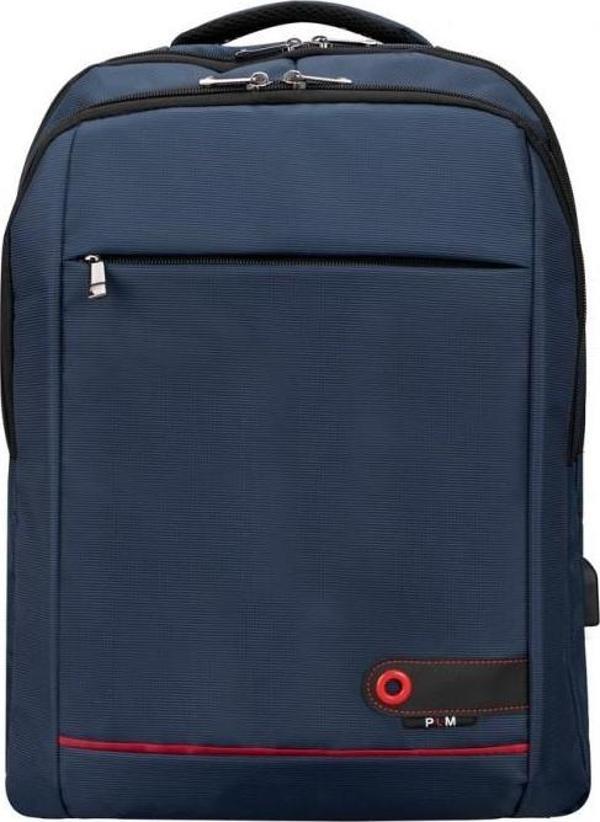 Lucca-Usb 15.6 Inc Lacivert Notebook Sırt Çantası - Image 1