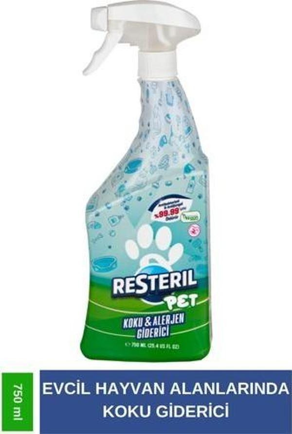 Vetürel Kedi Köpek Resteril Antialerjik Anti Koku Evcil Hayvan Hijyen Spreyi 750 ml - Image 1