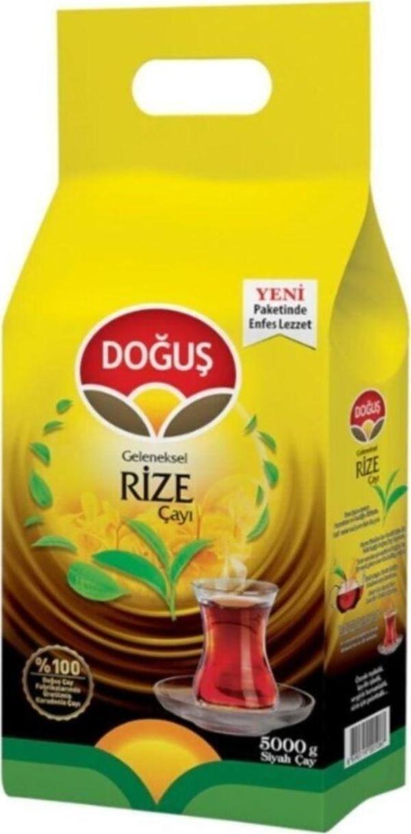 Doğuş Geleneksel Rize Siyah Dökme Çay 5 Kg - Image 1