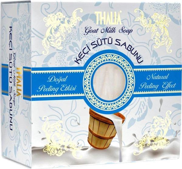 Thalia Peeling Etkili Keçi Sütü Doğal Katı Sabun 150 gr - Image 1