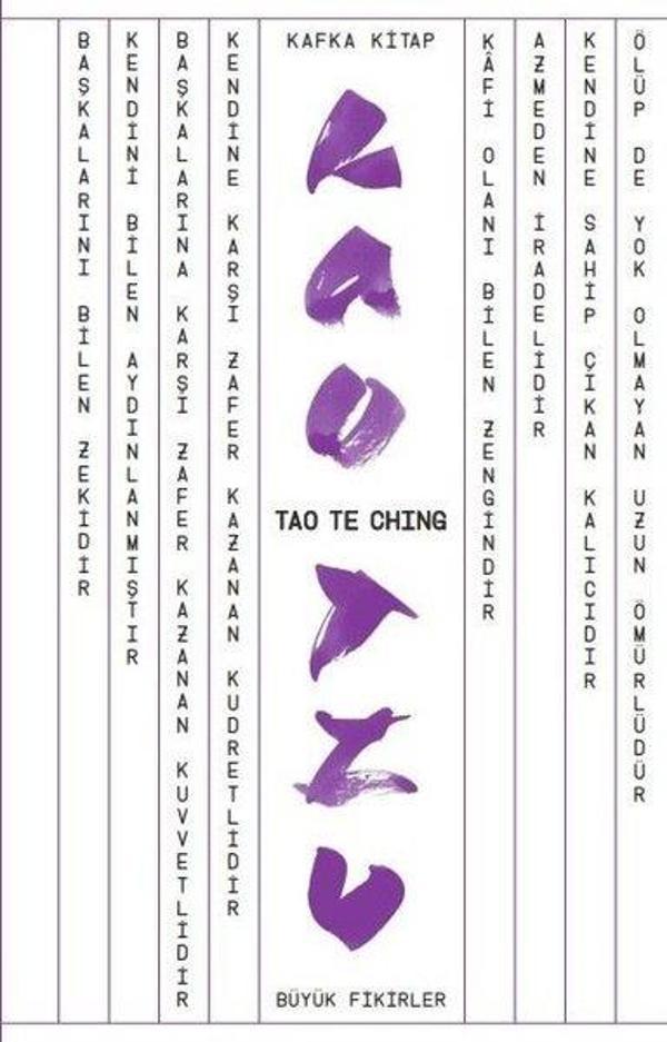 Tao Te Ching - Kafka Kitap - Image 1