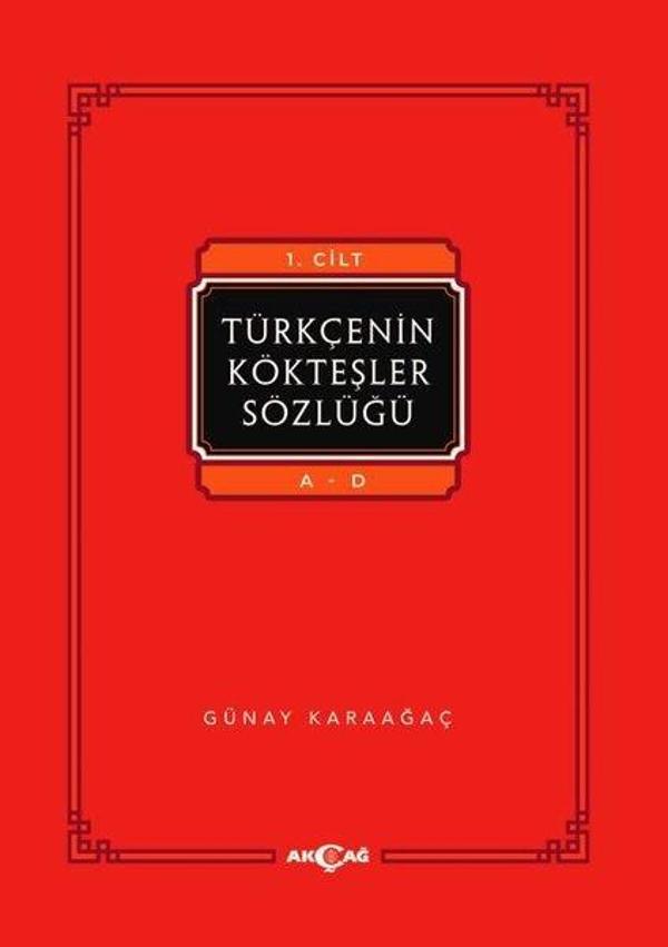 Türkçenin Kökteşler Sözlüğü Seti - 3 Kitap Takım - Akçağ Yayınları - Image 1