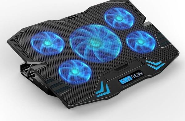 5 Fan Ledli Notebook Soğutucu Stand- Dna003 - Image 1