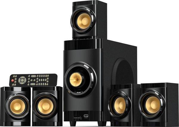 Md-381Bt 5+1 Usb -Sd - Fm Destekli Multimedia Bluetooth Speaker - Image 1