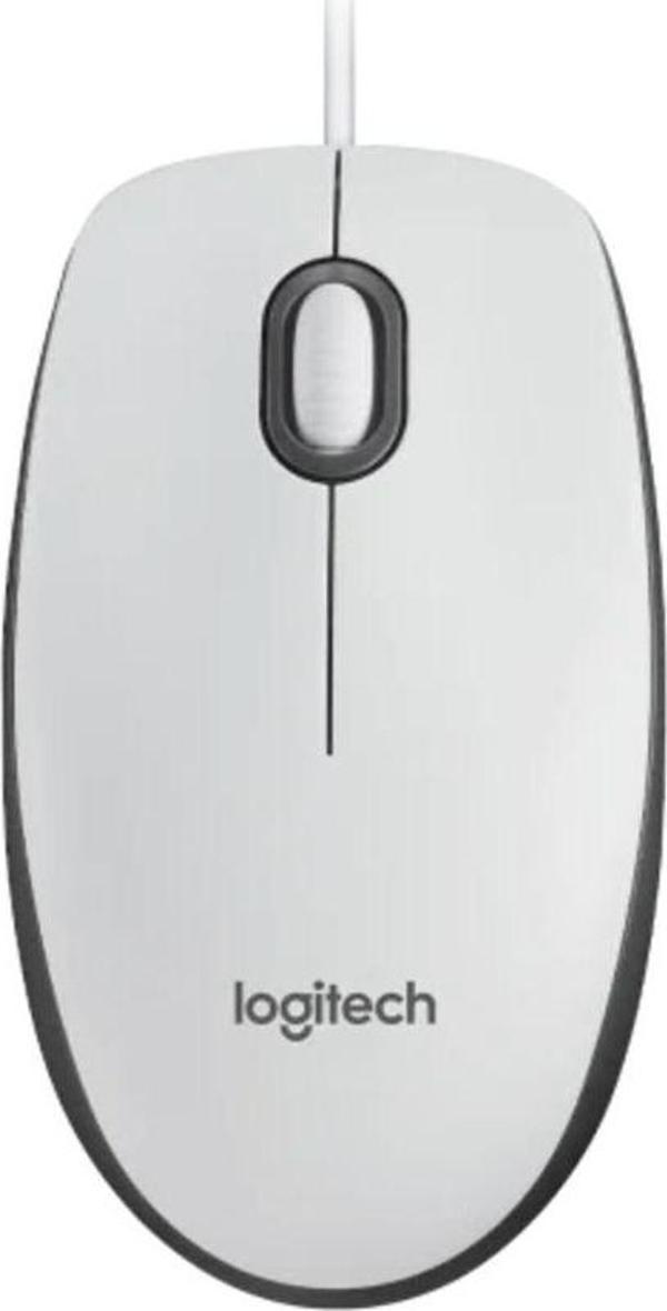 910-006764 M100 Beyaz Kablolu Mouse - Image 1