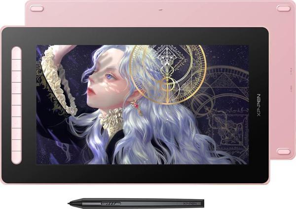 XP-Pen Artist16 Bilgisayar Grafik Tableti 15.4 Inc - Pembe - Image 1