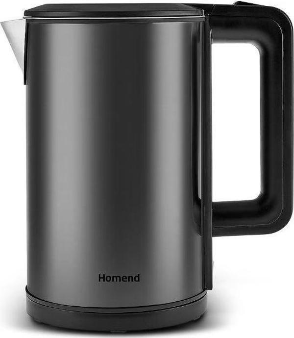 Homend Heatrow Cooltouch 1619H Paslanmaz Çelik El Yakmaz Gövdeli Su Isıtıcısı - Image 1