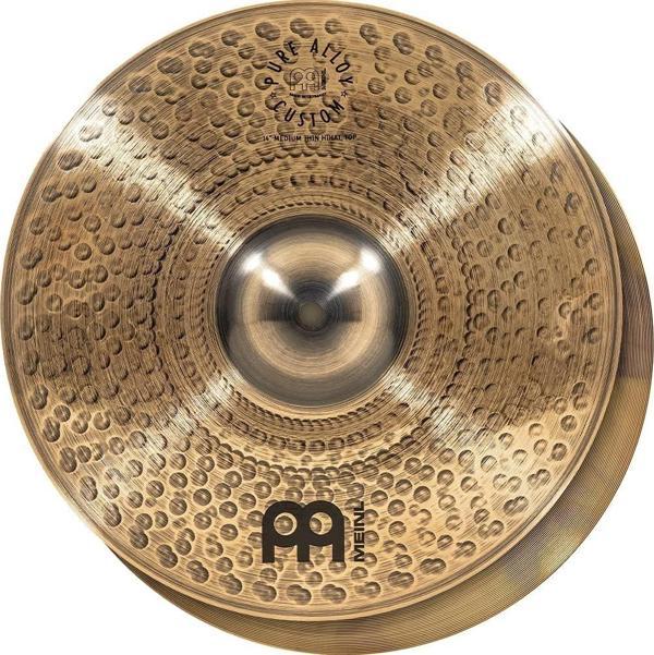 Meinl PAC14MTH 14" Pure Alloy Custom MT Hihat Zil (Çift) - Image 1