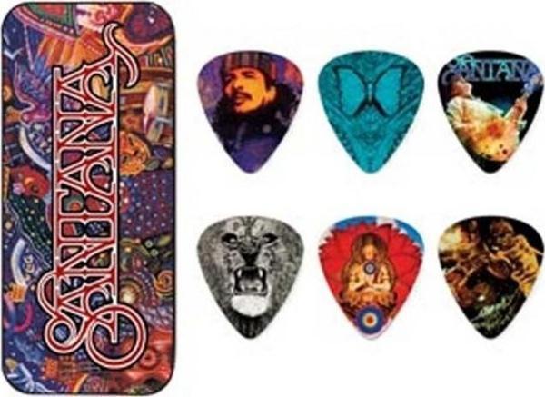 Jim Dunlop Carlos Santana 6lı Pena Seti (Medium) - Image 1