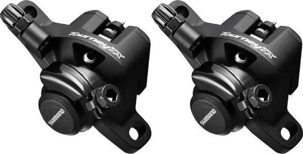 Shimano BR-TX805 Mekanik Disk Fren Kaliper Seti + Balataları - Image 1