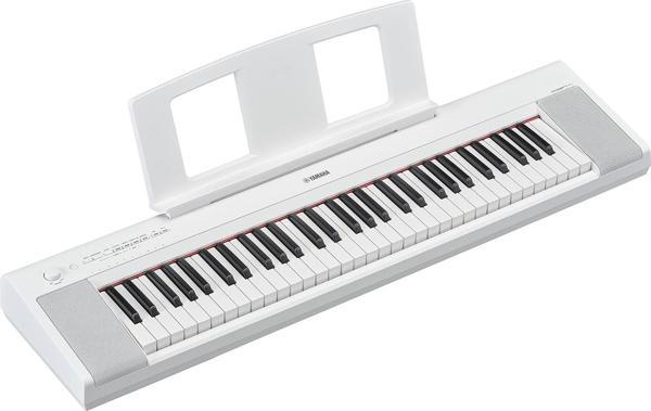 Yamaha Piaggero NP-15 61-Tuşlu Eğitim Klavyesi (Beyaz) - Image 1