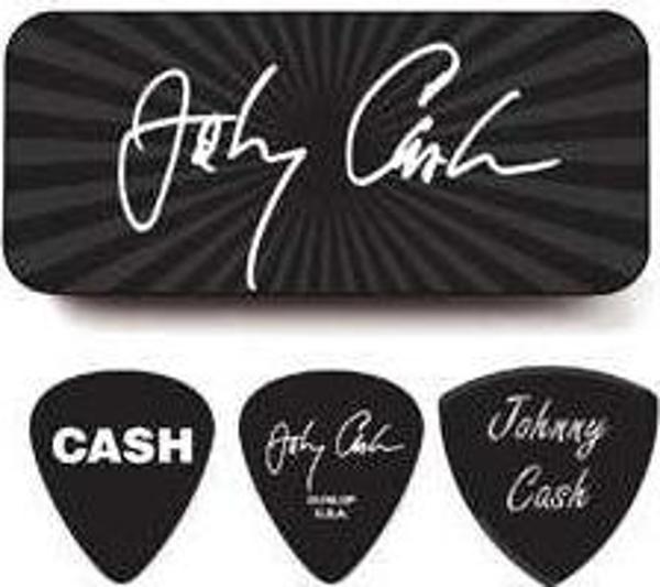 Jim Dunlop Johnny Cash Signature 6lı Pena Seti (Medium) - Image 1