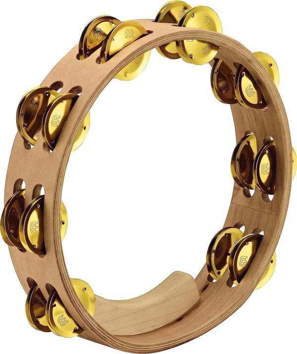 Meinl AE-MTA2B Artisan Edition Brass Jingles Akçaağaç Tamburin - Image 1