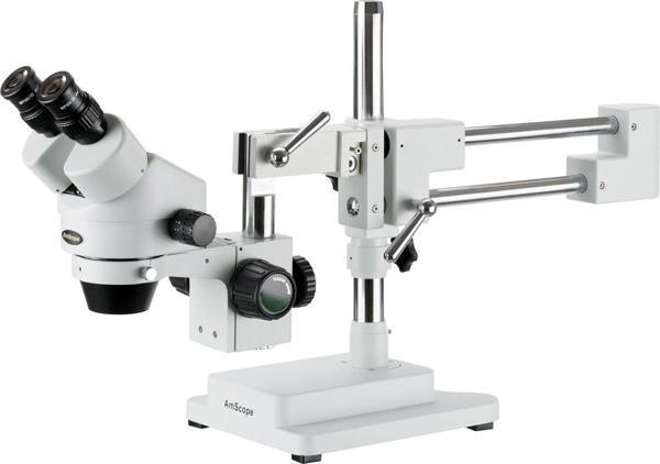 AmScope SM-4B Profesyonel Binoküler Stereo Zoom Mikroskop - Image 1