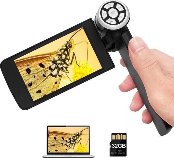 Andonstar AD203 Elde Taşınabilir Dijital Mikroskop - Siyah - Image 1