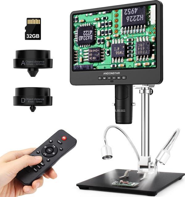 Andonstar AD249S-M 10.1 Inc HDMI Dijital Mikroskop 2000X - Image 1