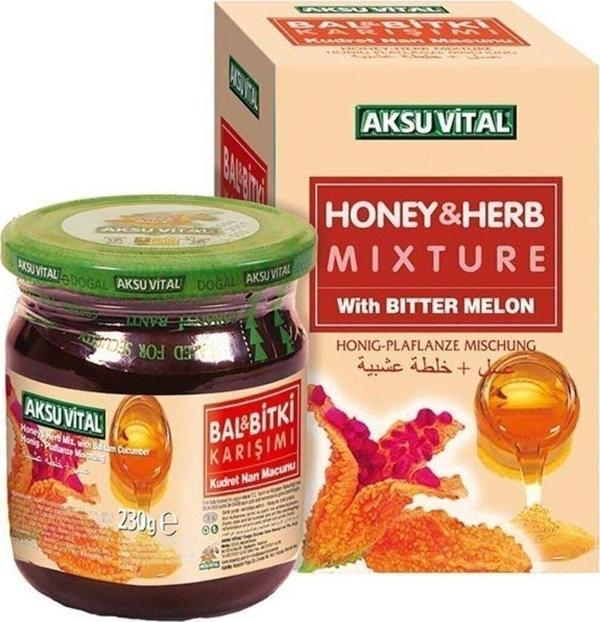 Aksu Vital Bal Bitki Karışımı Kudret Narı Macunu 230 G - Image 1