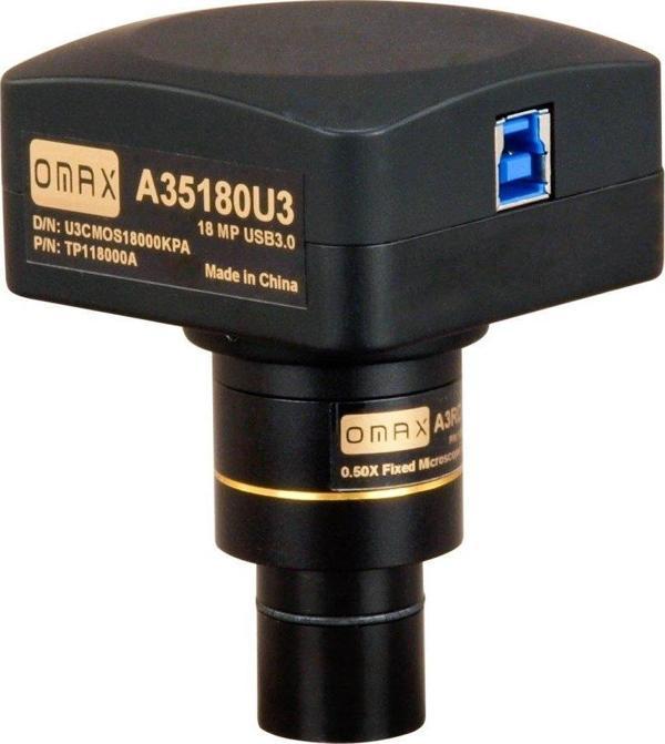 OMAX Mikroskop İçin A35180U3 18.0MP USB 3.0 Dijital Kamera - Image 1