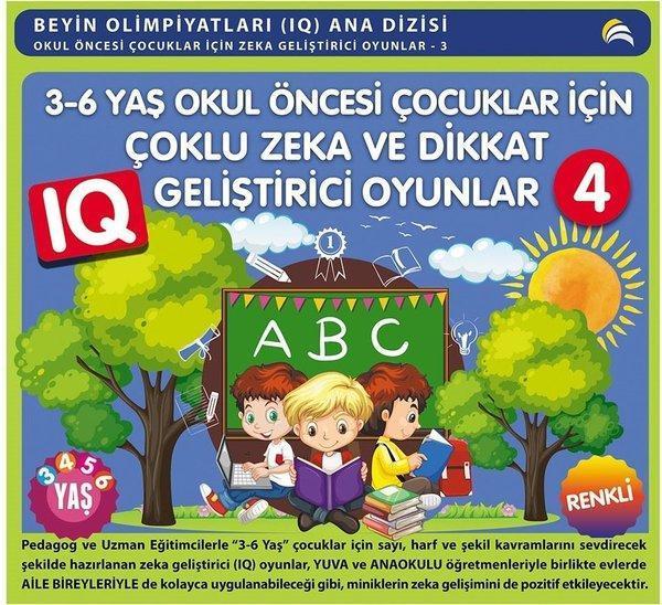 3-6 Yaş Okul Öncesi Çocuklar İçin Çoklu Zeka ve Dikkat Geliştirici Oyunlar 4 - Ekinoks - Image 1