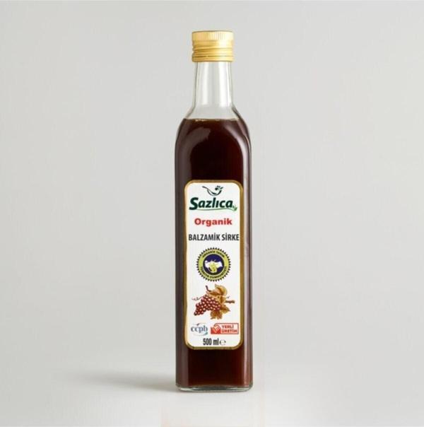 Sazlıca Organik Sazlıca Balzamik Sirke 500 ml - Image 1