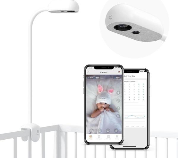 Cheego Akıllı Bebek Monitörü Ve Klipsli Montaj-Hd Kamera Ve Ses - Image 1