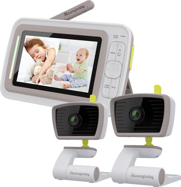 Moonybaby Split 30 2 Kameralı ve Sesli Bebek Monitörü - Image 1