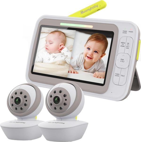 Moonybaby Uzaktan Kontrollü Kamera Düşük EMF Bebek Monitörü - Image 1