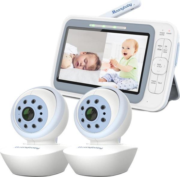 Moonybaby Uzaktan Kontrollü Kamera EMF Azaltma Bebek Monitörü - Image 1