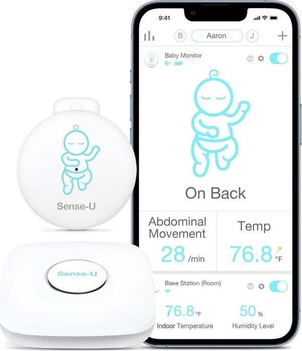 Sense-U Smart Baby Karın Hareket Monitörü 3 Bebek Karnını Takip Eder - Image 1