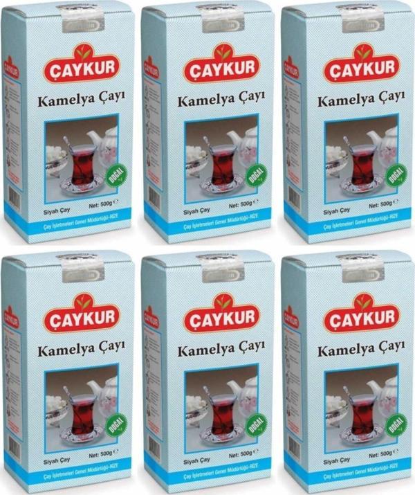 Çaykur Kamelya 500 gr 6'lı Paket Dökme Çay - Image 1