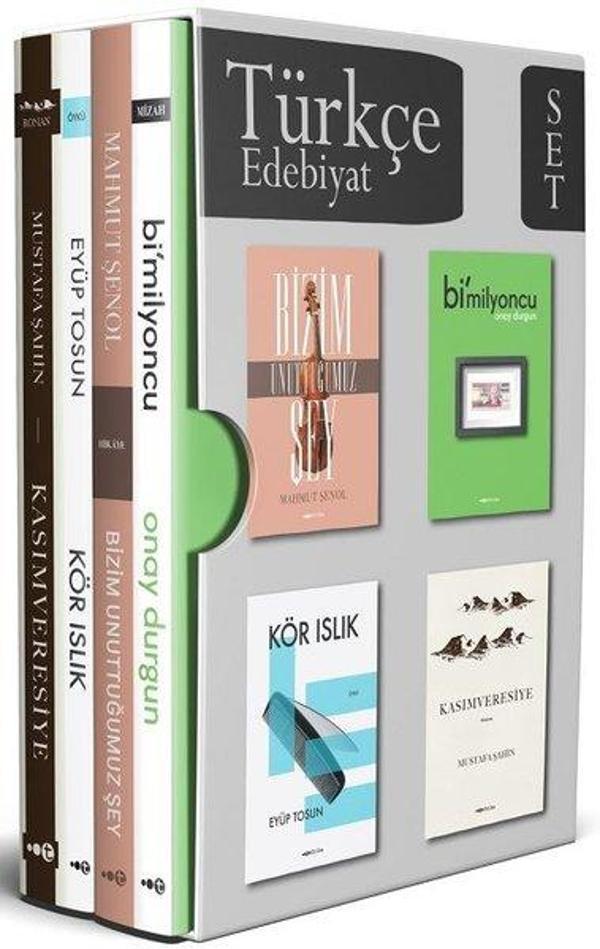 Türkçe Edebiyat Seti-4 Kitap Takım - Tefrika Yayınları - Image 1