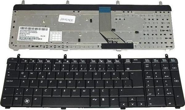 Hp Pavilion DV7-2000, DV7-2100, DV7-2051et, DV7-2200, DV7-2300, DV7-3000 Klavye Siyah TR UD3A, AEUT3N00260 - Image 1