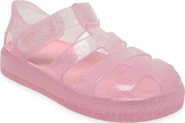 Igor 10265 K Star Glitter Pembe Kız Çocuk Sandalet - Image 1
