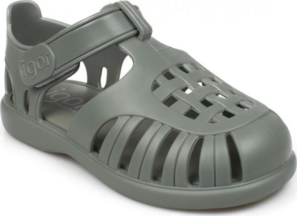 Igor 10271 K Tobby Solid Yeşil Çocuk Sandalet - Image 1