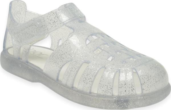 Igor S10308K Tobby Gloss Glitter Renksiz Kız Çocuk Sandalet - Image 1