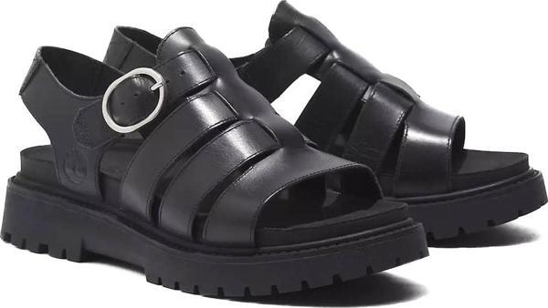 Timberland Tb0A5Zkz Clairemont Way Fishermansandal Siyah Kadın Sandalet - Image 1