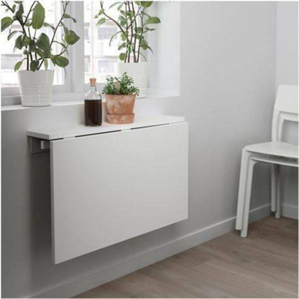 Sebura Ahşap Duvara Monteli Katlanır Mutfak Masası 60*90 cm - Image 1