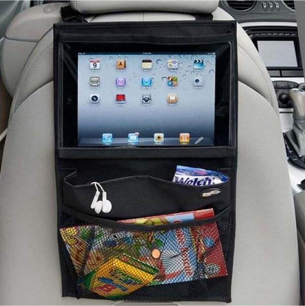 Sebura Araba İçi Koltuk Arkası Koruyucu Tablet Tutucu Organizer Eşya Düzenleyici - Image 1