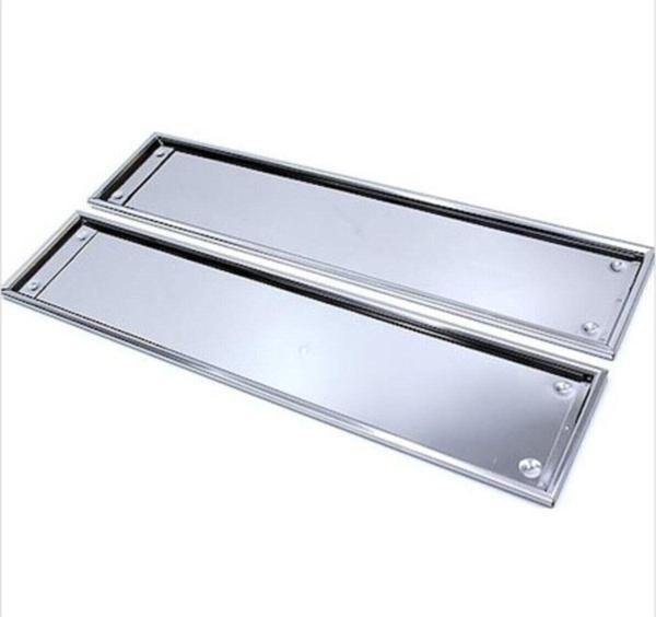 Sebura Krom Kaplı Metal Nikaljlı 2 Adet Yeni Nesil Plakalık - Image 1