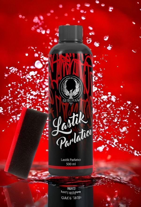 Sebura Oto Lastik Parlatıcı Sprey, Yüksek Parlaklık Araç Lastik Parlatıcı Ve Tampon Parlatıcı Sprey - Image 1